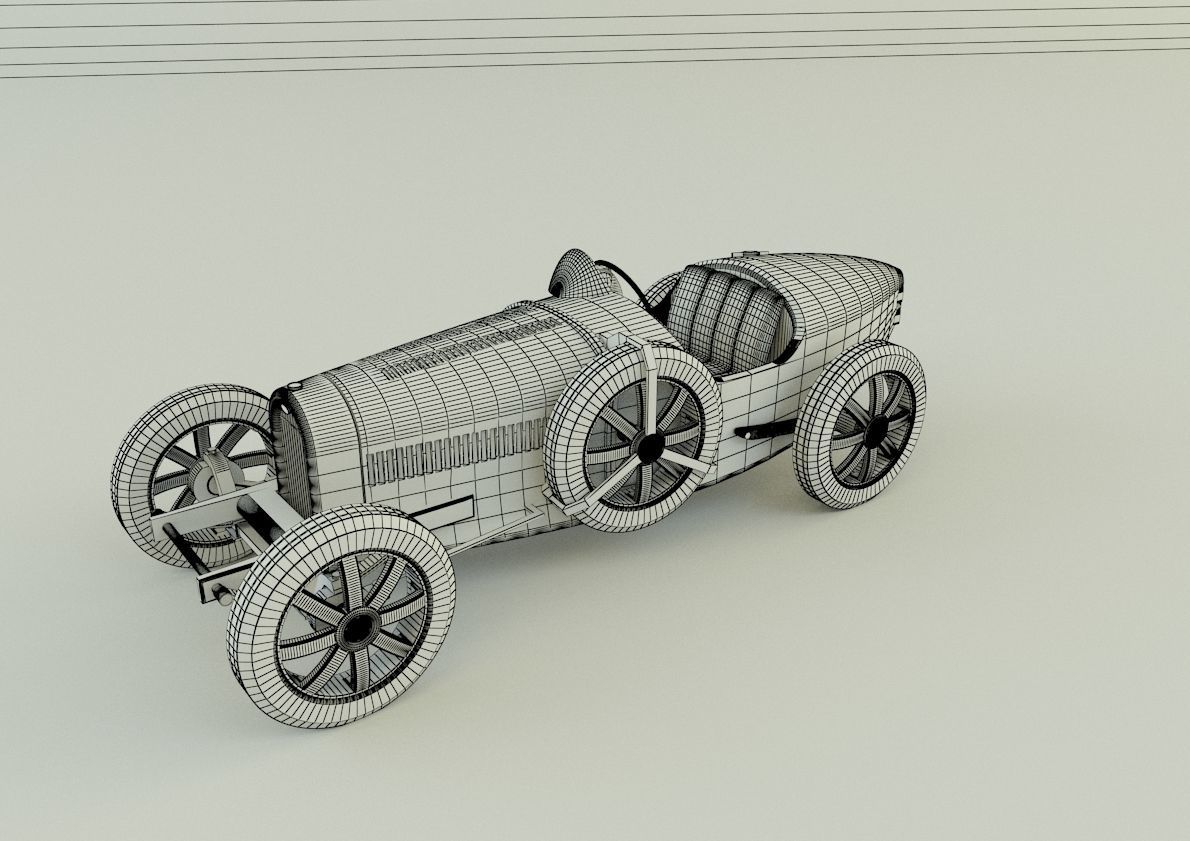 Bugatti type 35 B 3D model_17