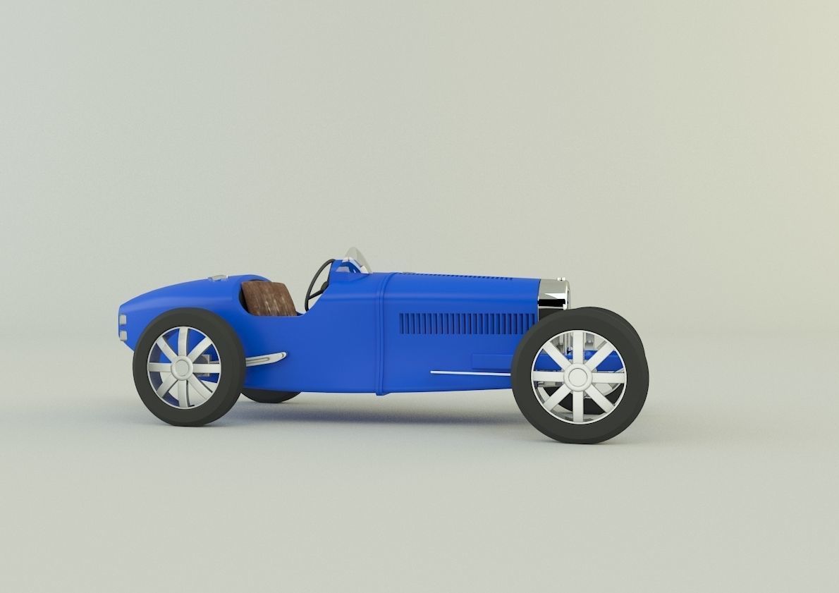 Bugatti type 35 B 3D model_2