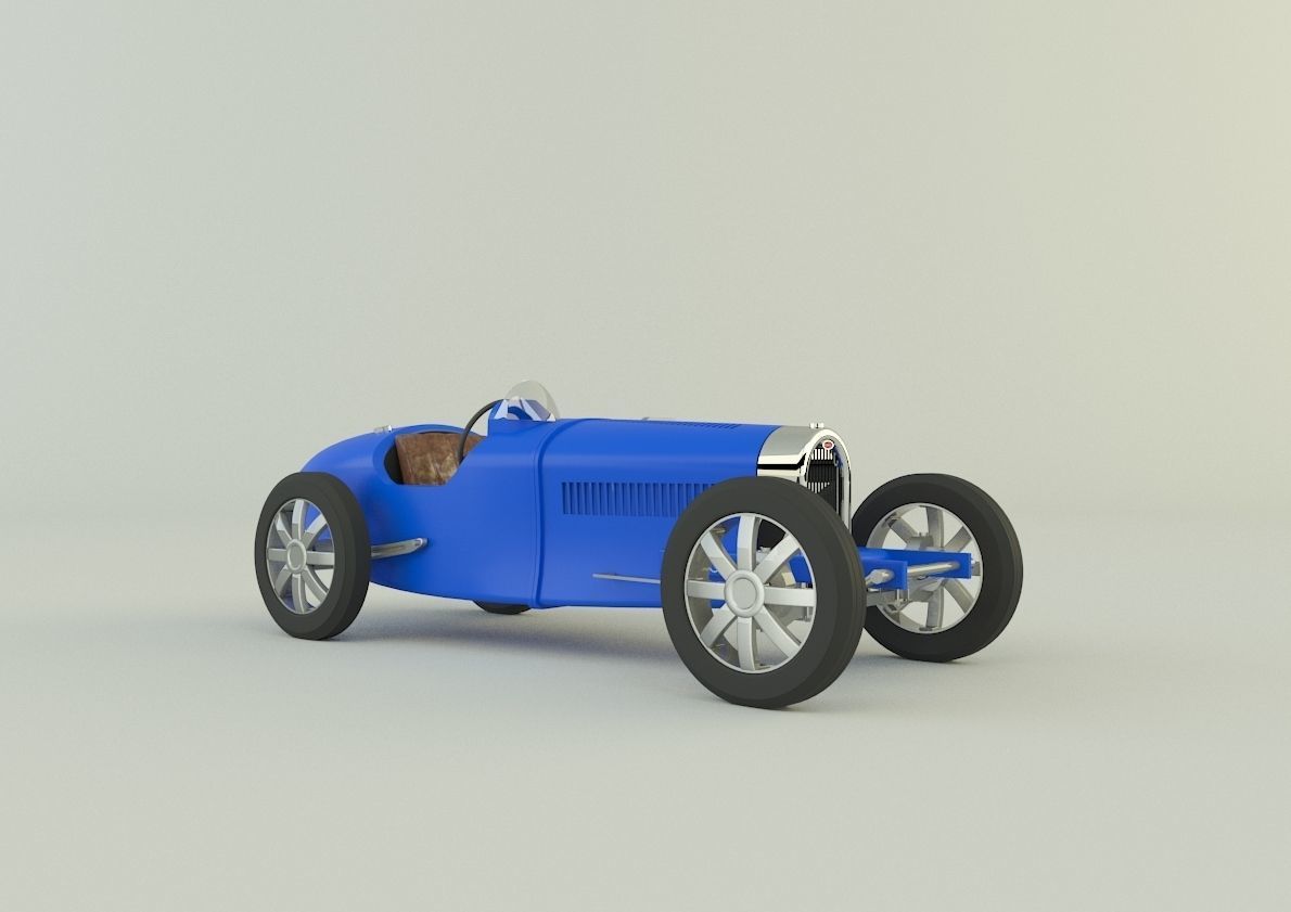 Bugatti type 35 B 3D model_1