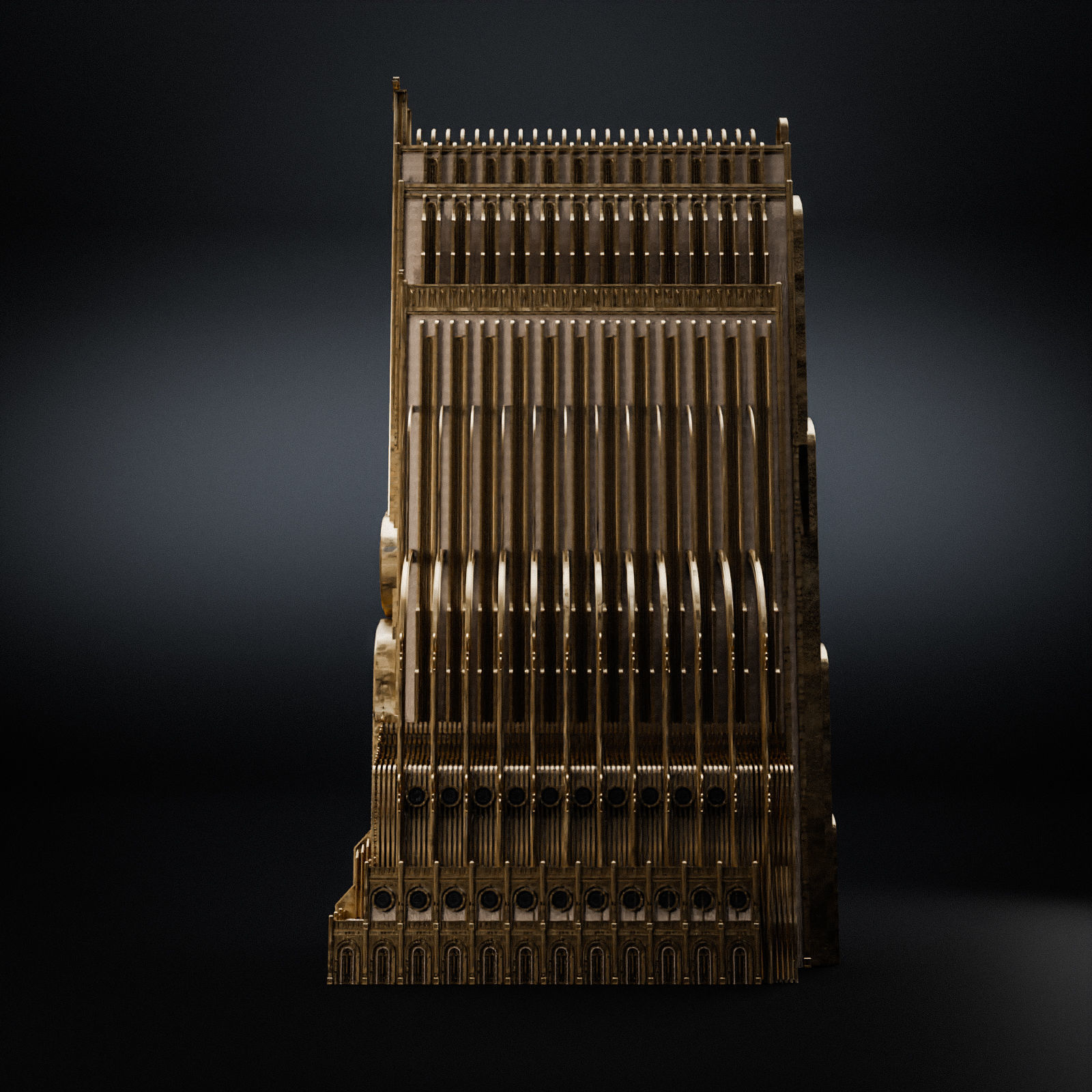 GRAND CAPITAL BUILDING SET Low-poly 3D model_30