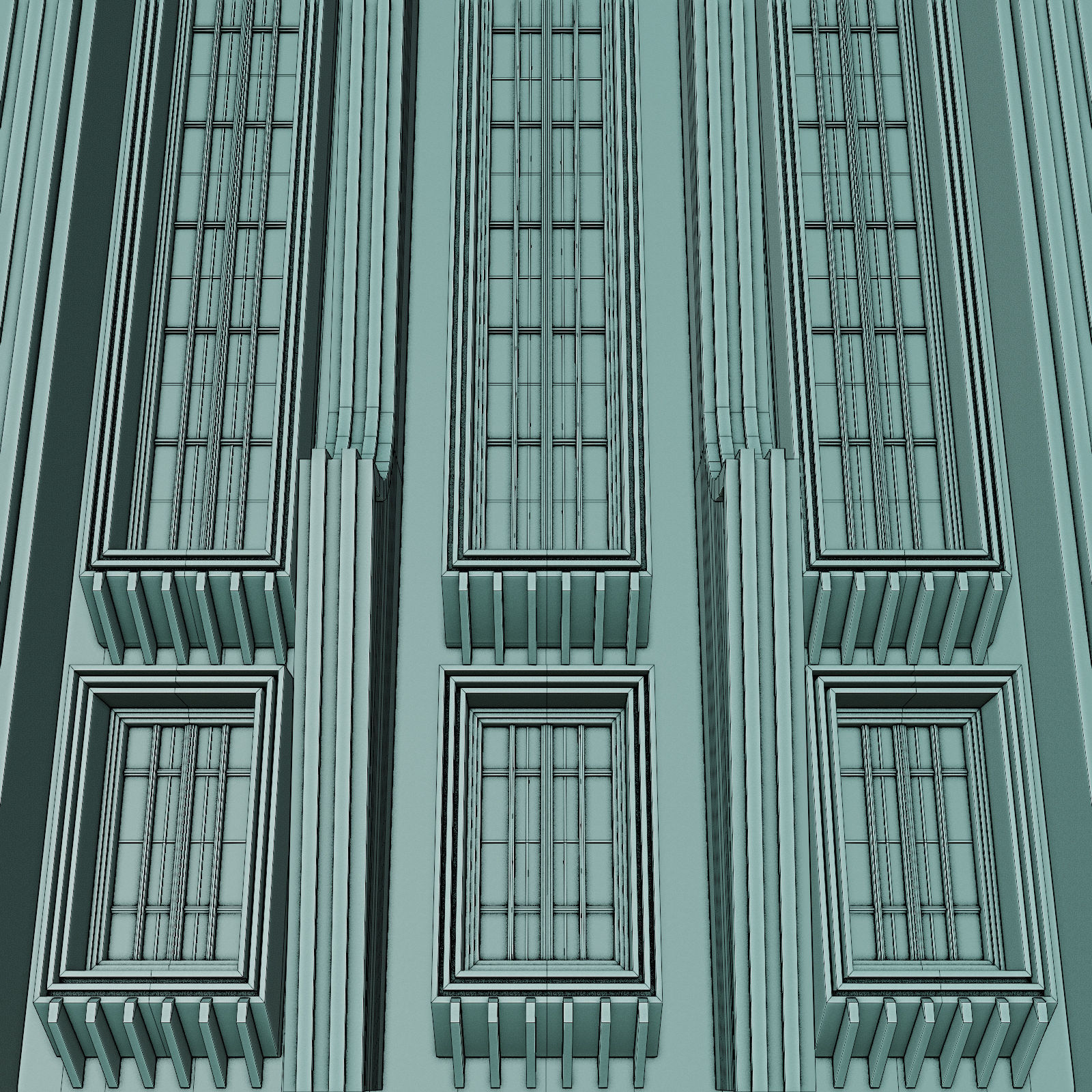 GRAND CAPITAL BUILDING SET Low-poly 3D model_65