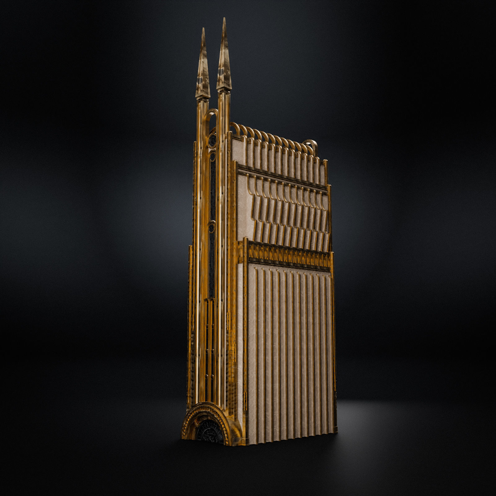 GRAND CAPITAL BUILDING SET Low-poly 3D model_34