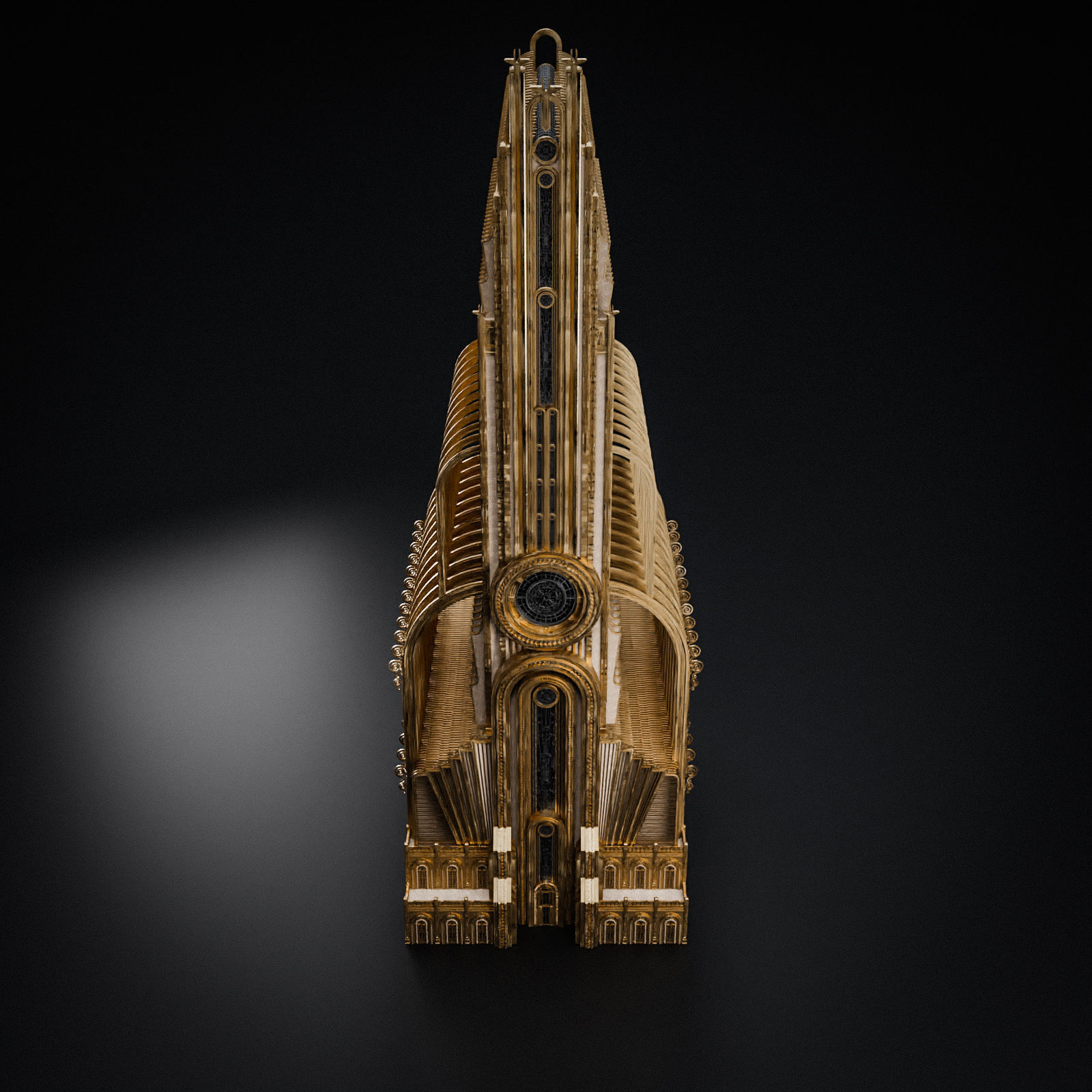 GRAND CAPITAL BUILDING SET Low-poly 3D model_24