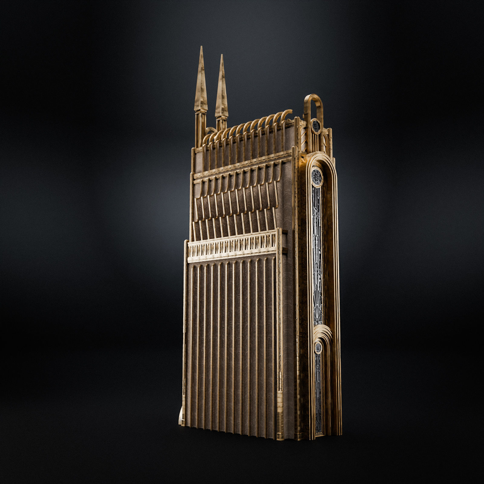 GRAND CAPITAL BUILDING SET Low-poly 3D model_35