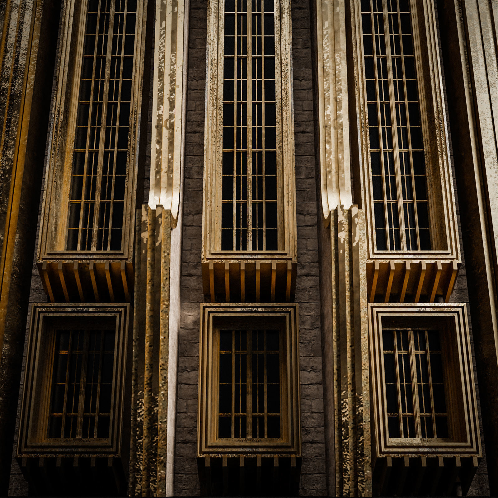 GRAND CAPITAL BUILDING SET Low-poly 3D model_54