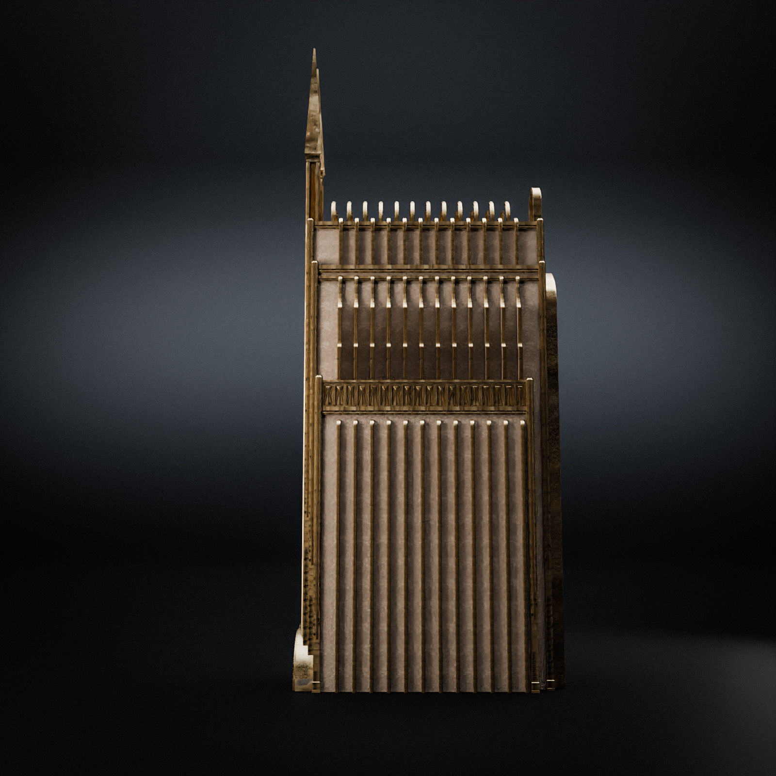 GRAND CAPITAL BUILDING SET Low-poly 3D model_33