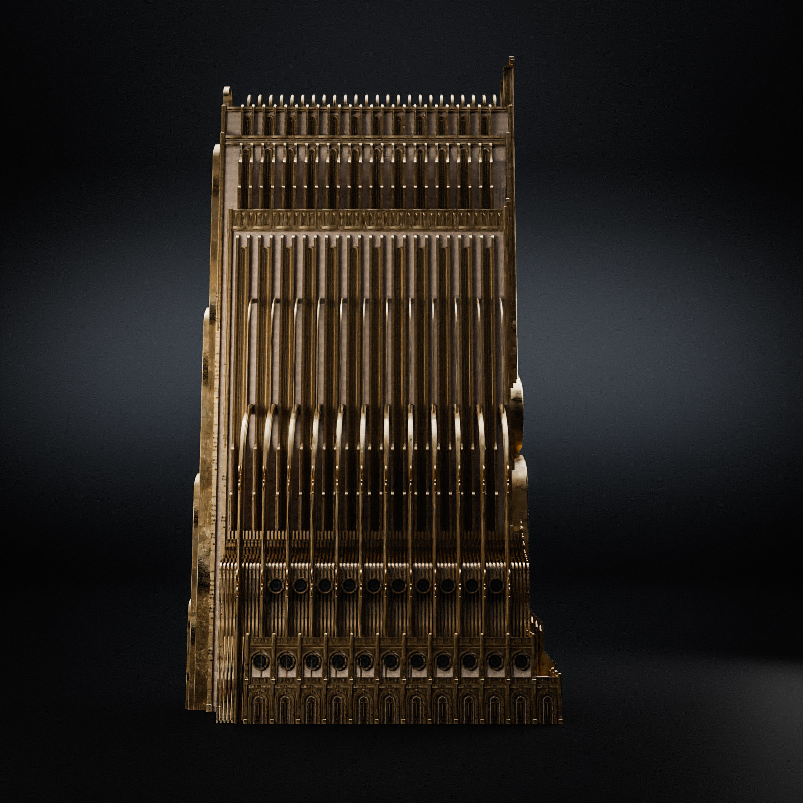 GRAND CAPITAL BUILDING SET Low-poly 3D model_22