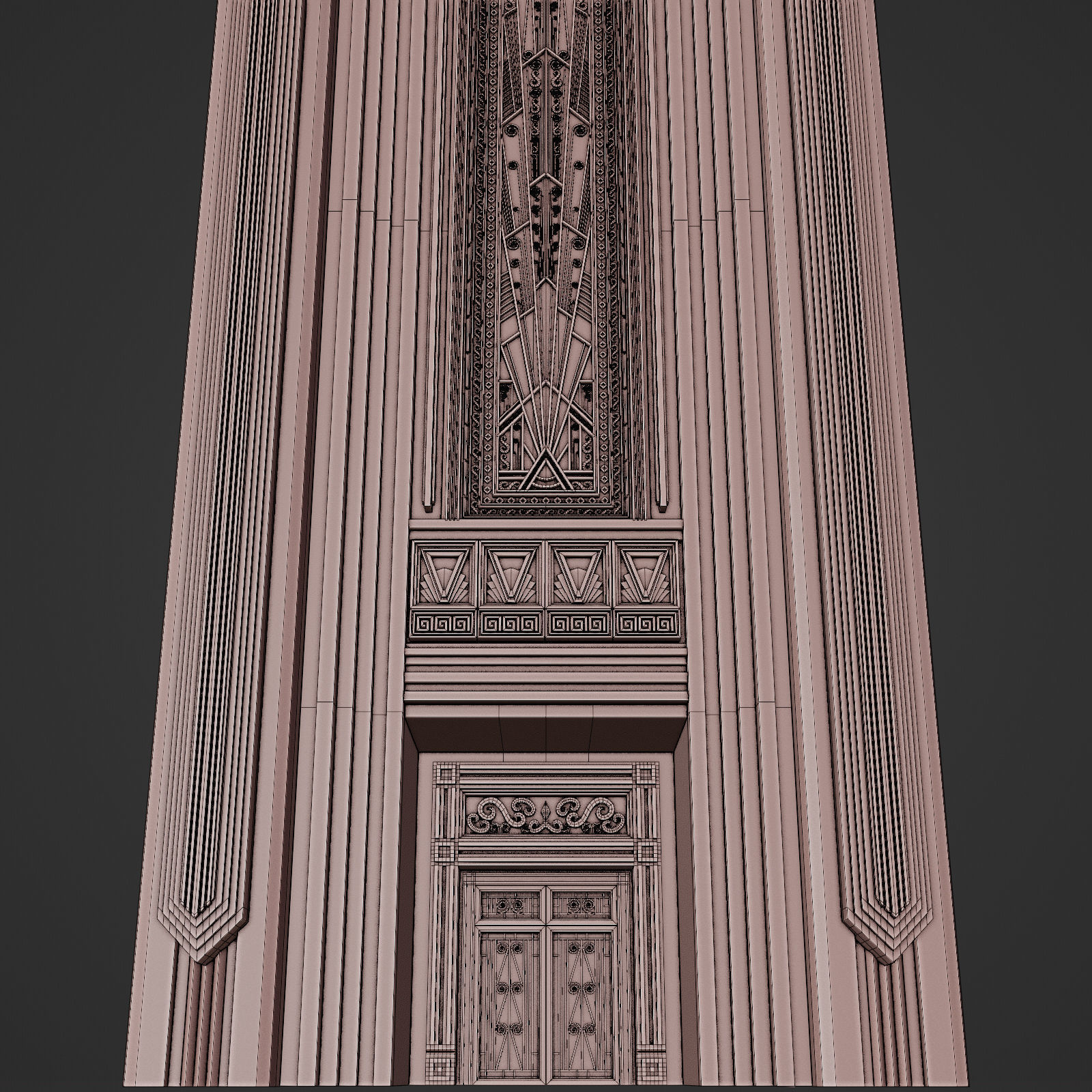 GRAND CAPITAL BUILDING SET Low-poly 3D model_62