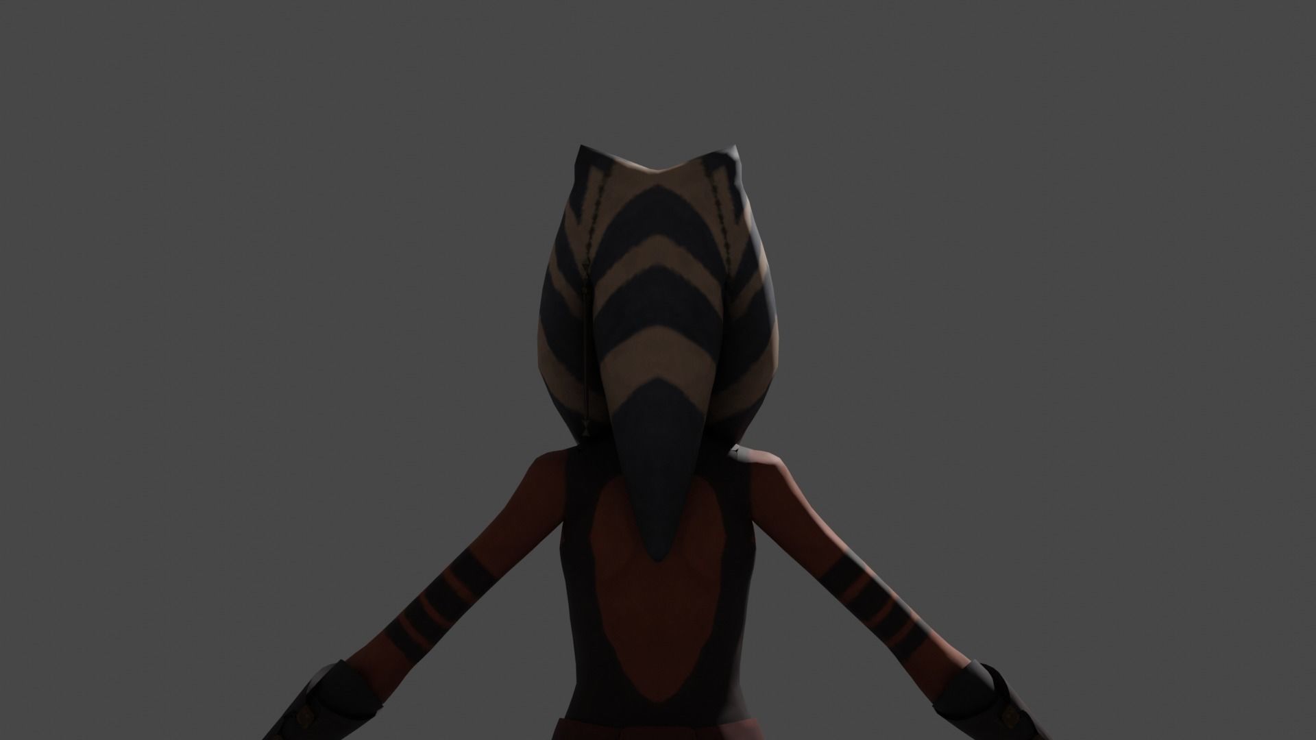 Ahsoka Tano Star Wars The Clone Wars Free 3D model_3