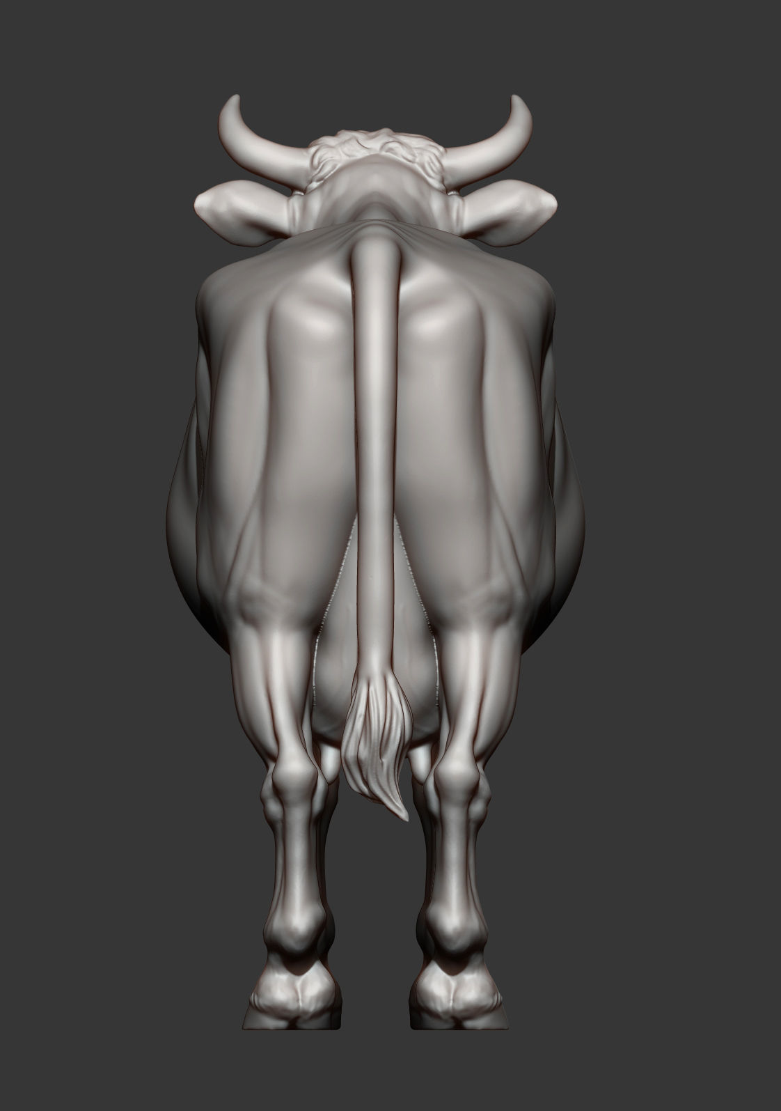 Cow 3D print model 3D print model_8