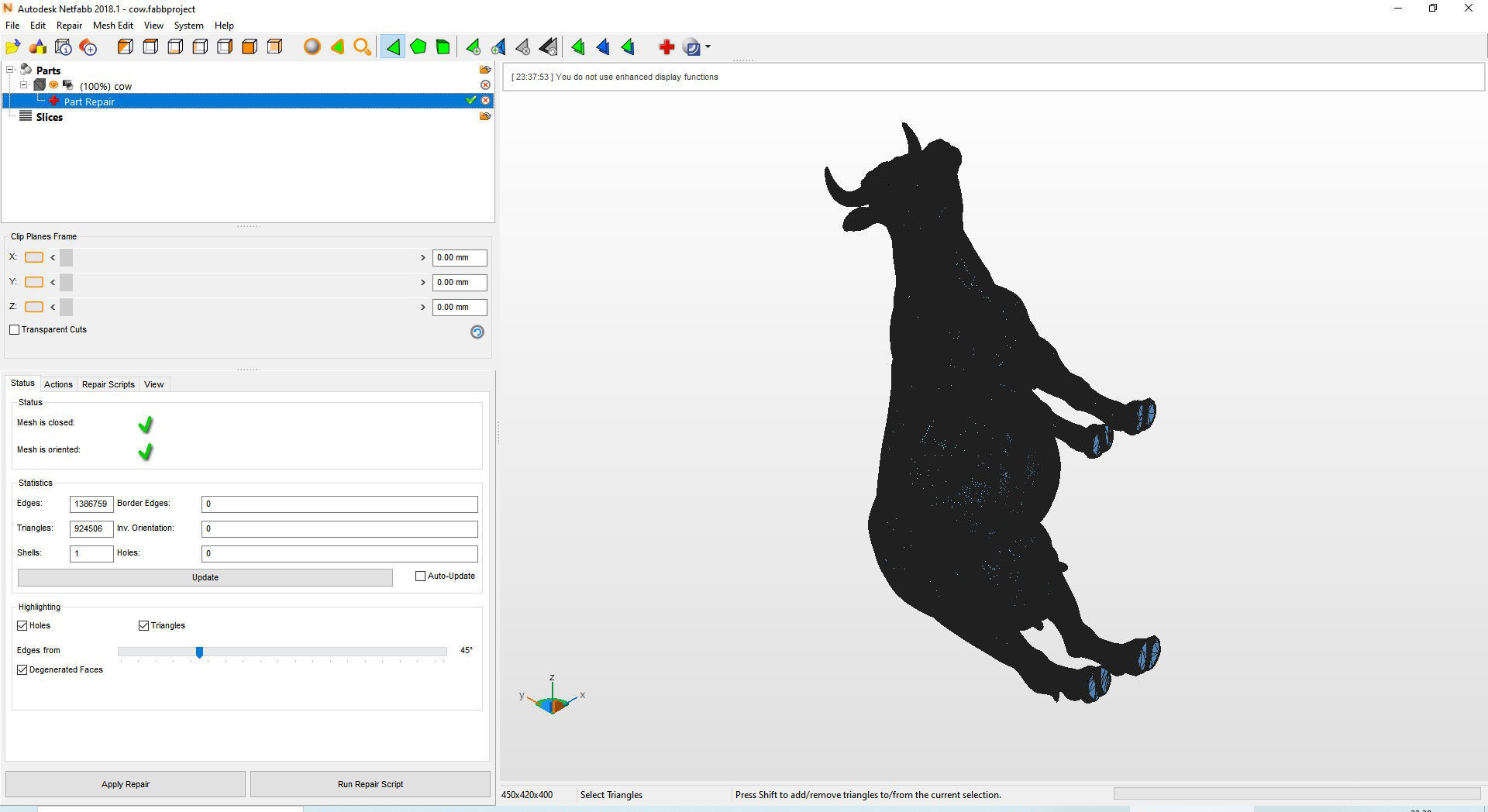Cow 3D print model 3D print model_13