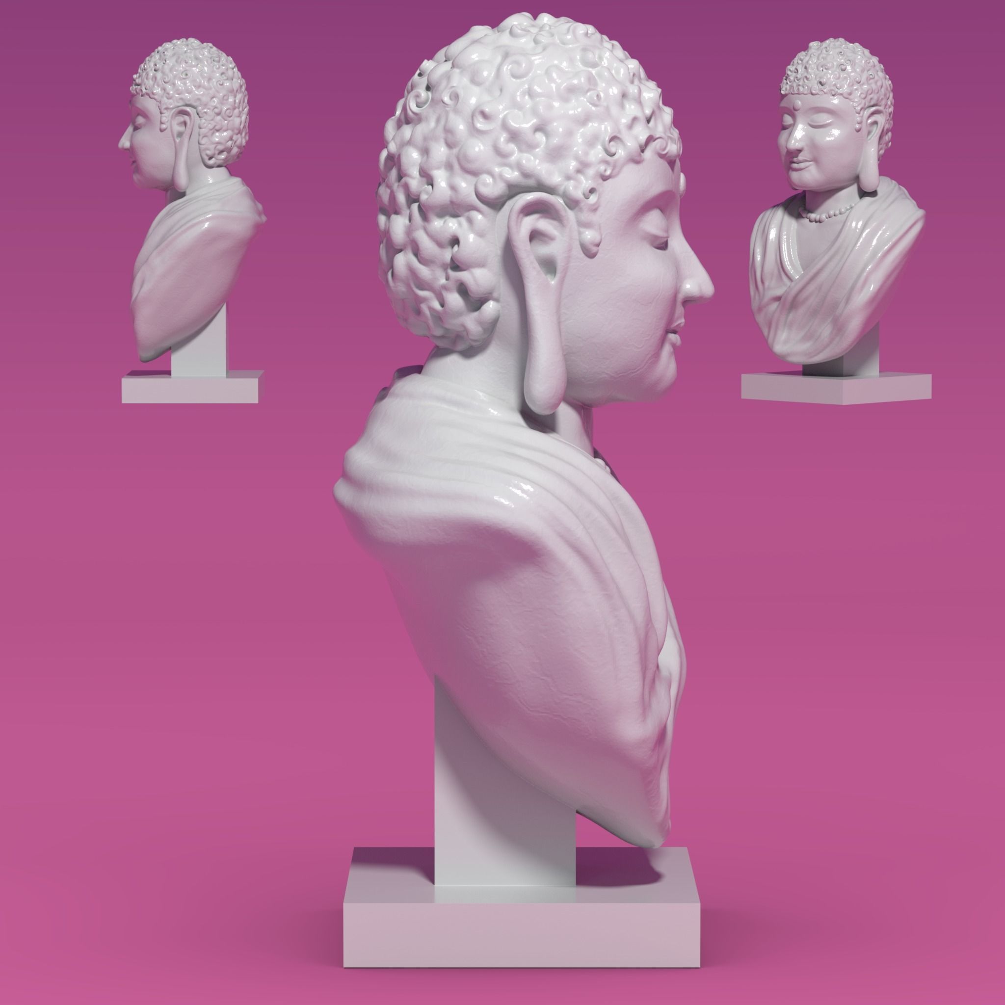 Buda - Buddha 3D print model_2