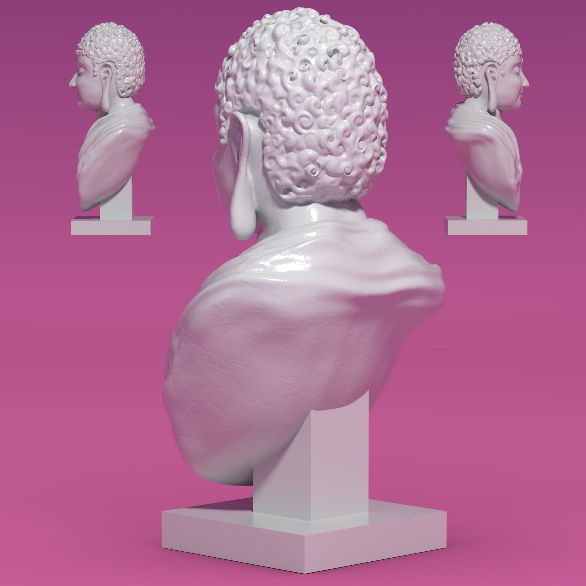 Buda - Buddha 3D print model_4