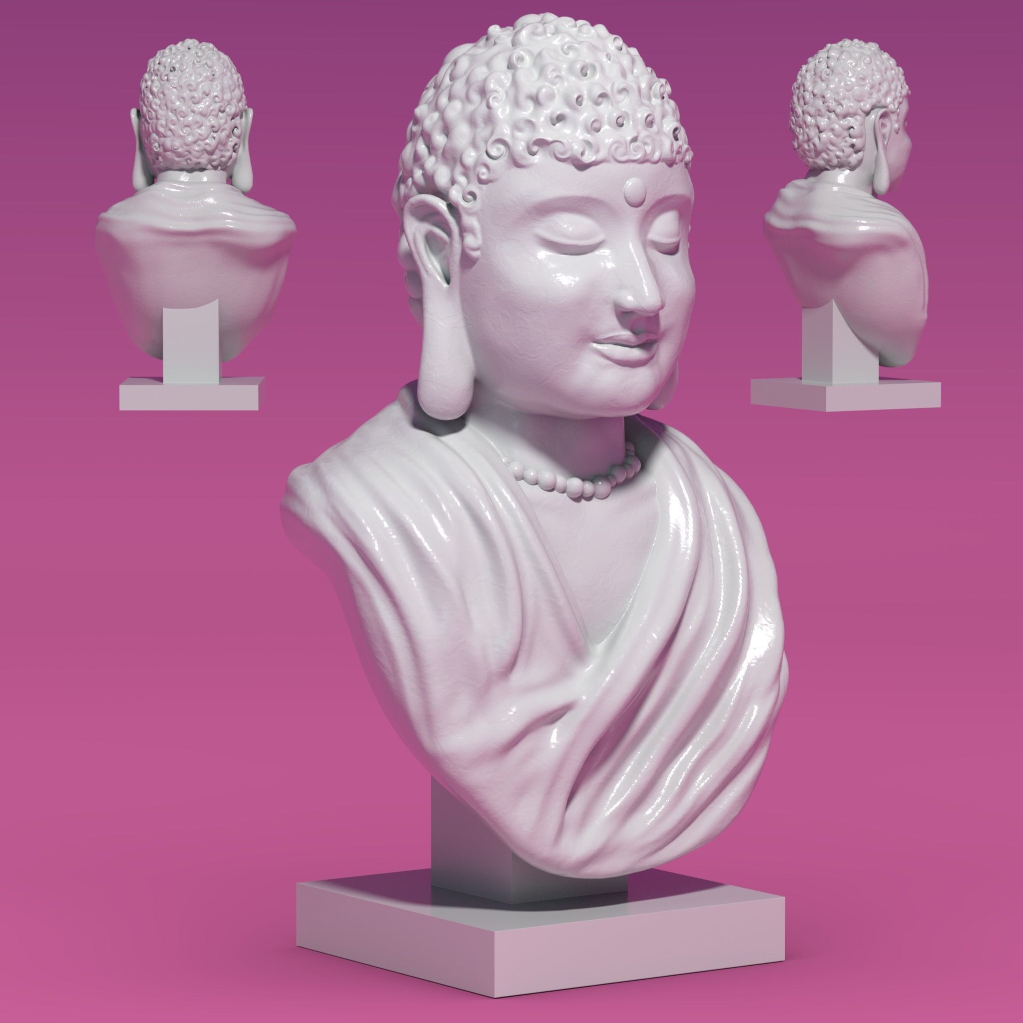 Buda - Buddha 3D print model_1