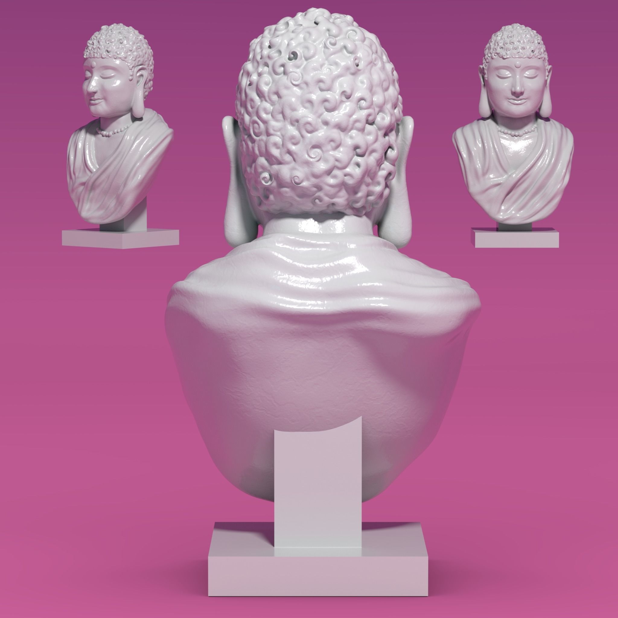 Buda - Buddha 3D print model_3
