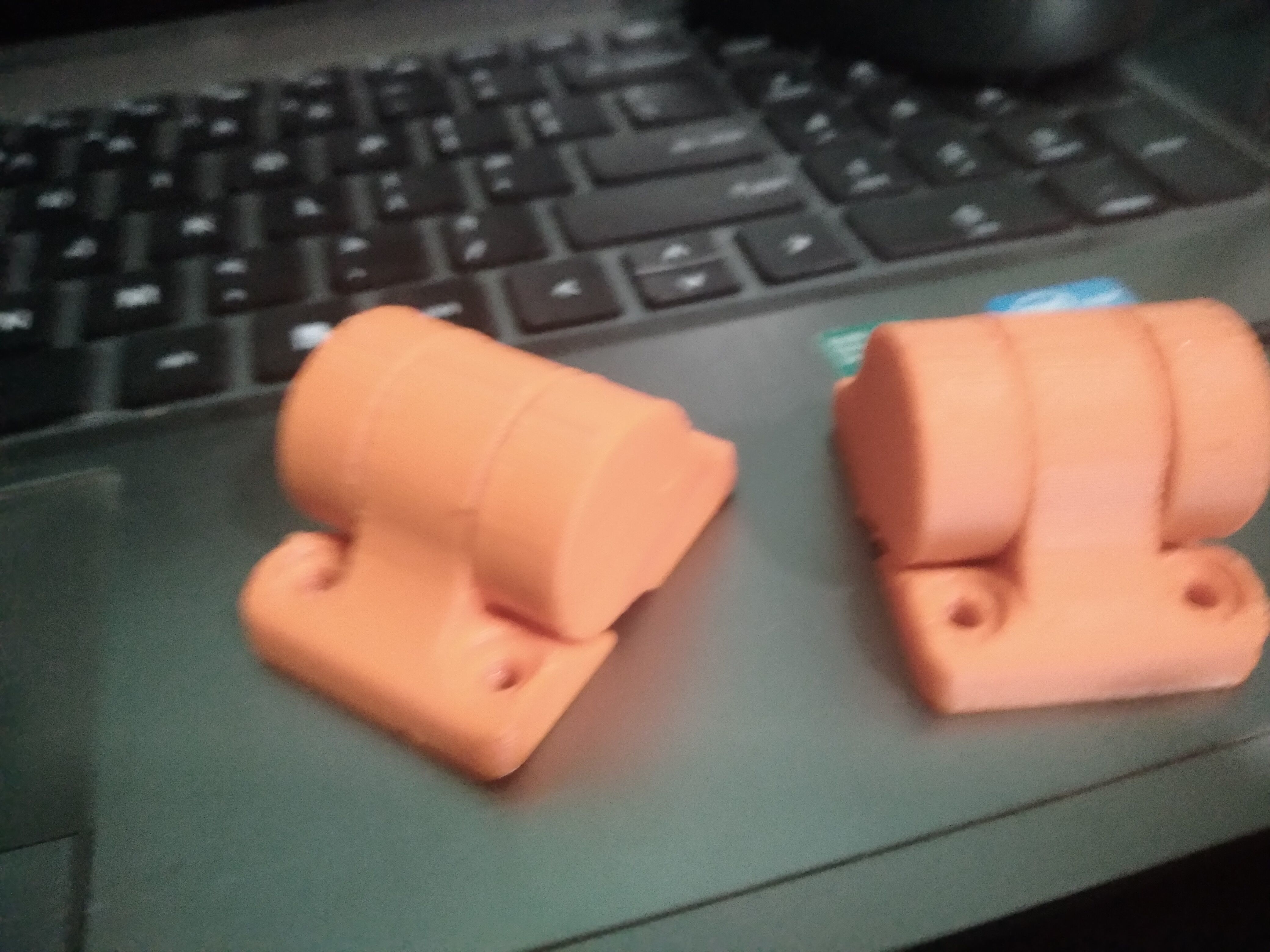 Plastic Hinge Medium 3D print model_19