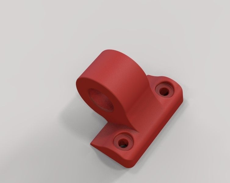 Plastic Hinge Medium 3D print model_12