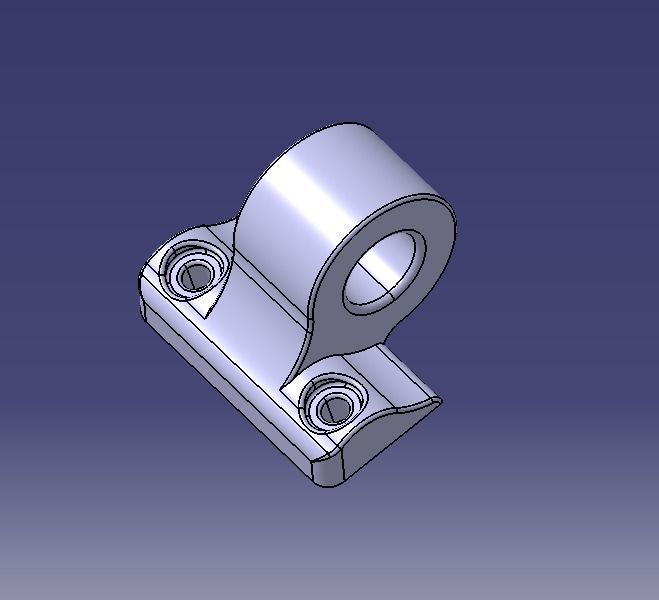 Plastic Hinge Medium 3D print model_25