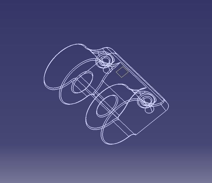 Plastic Hinge Medium 3D print model_27