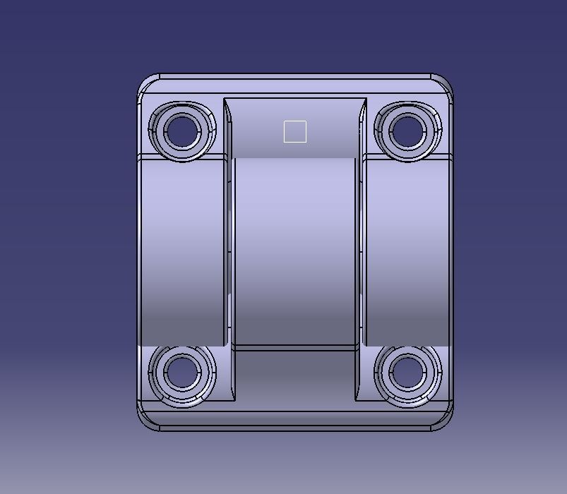 Plastic Hinge Medium 3D print model_36