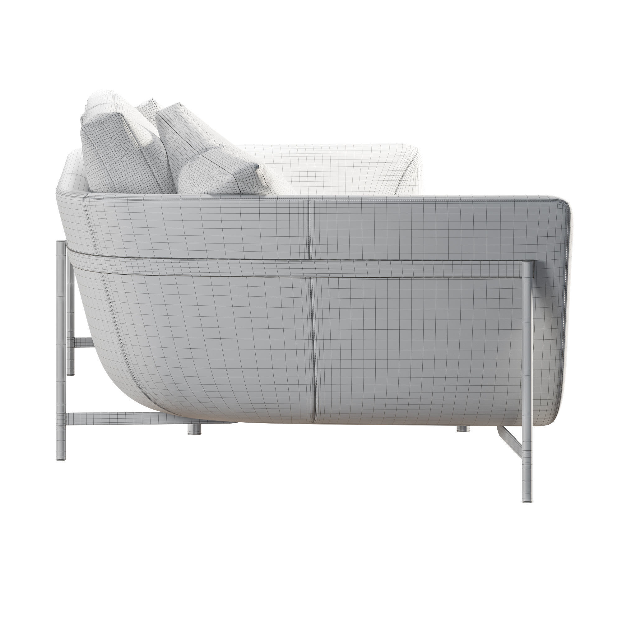 Playback Sofa 3D model_13