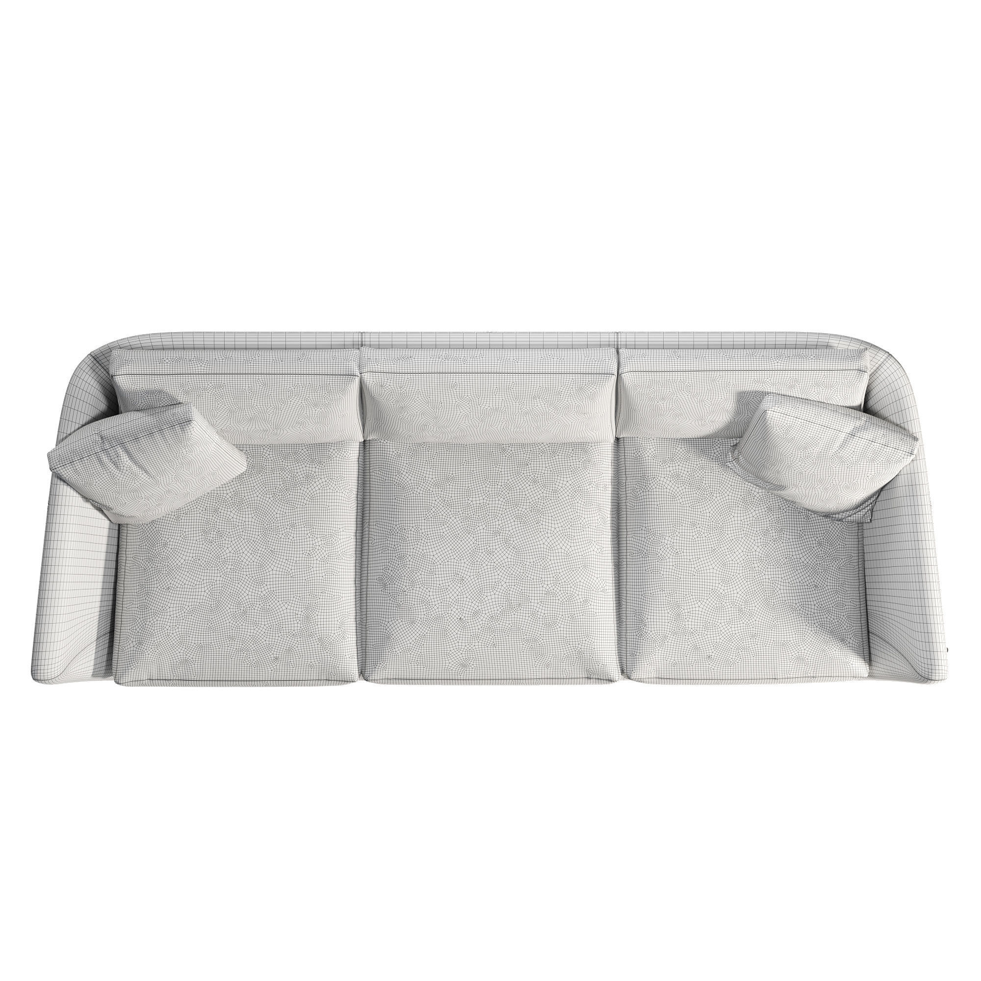 Playback Sofa 3D model_9