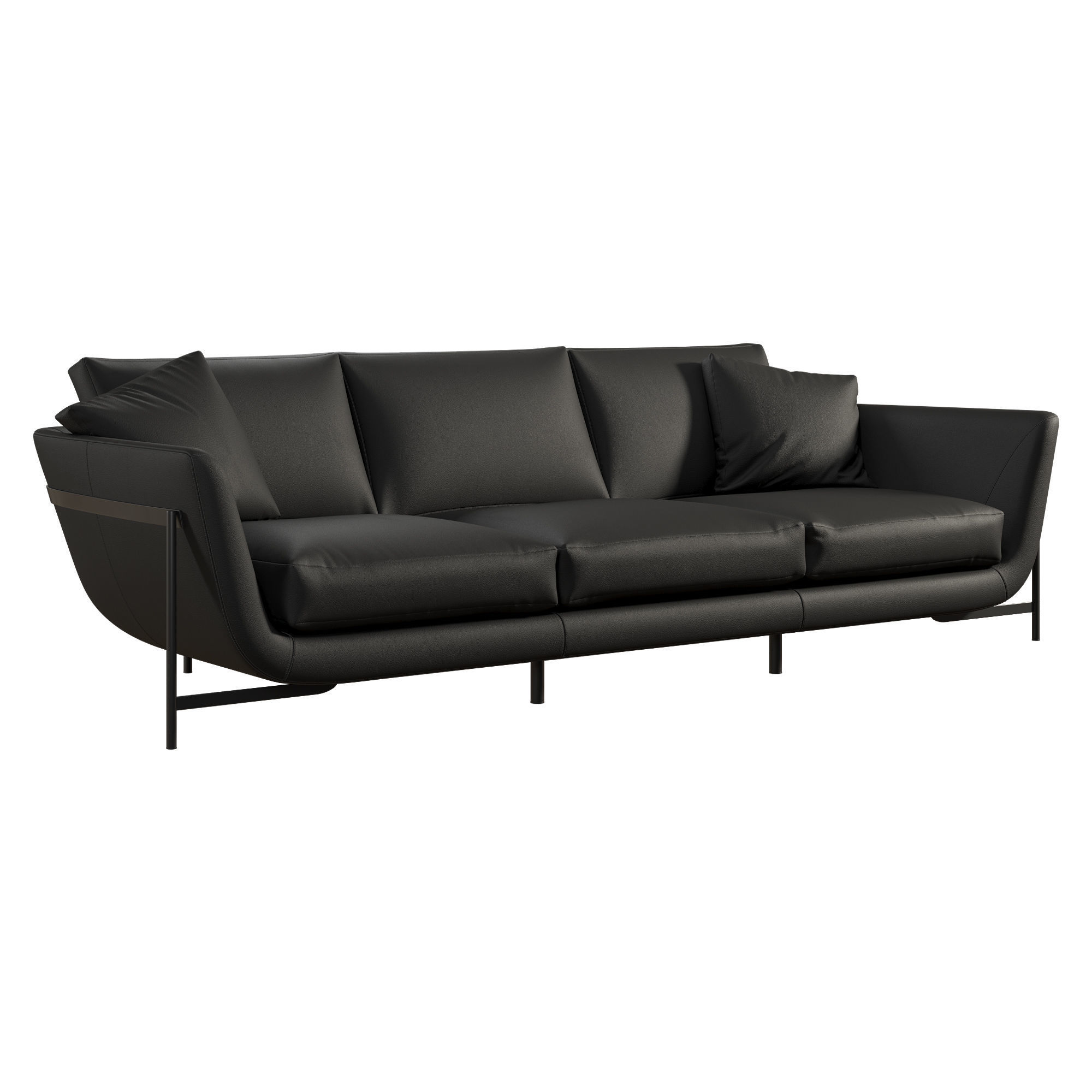 Playback Sofa 3D model_4