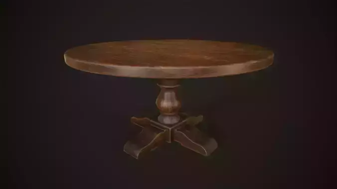 Vintage round table