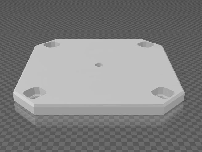 3D Printable Table Stand  3D print model_4