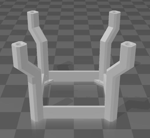 3D Printable Table Stand  3D print model_5