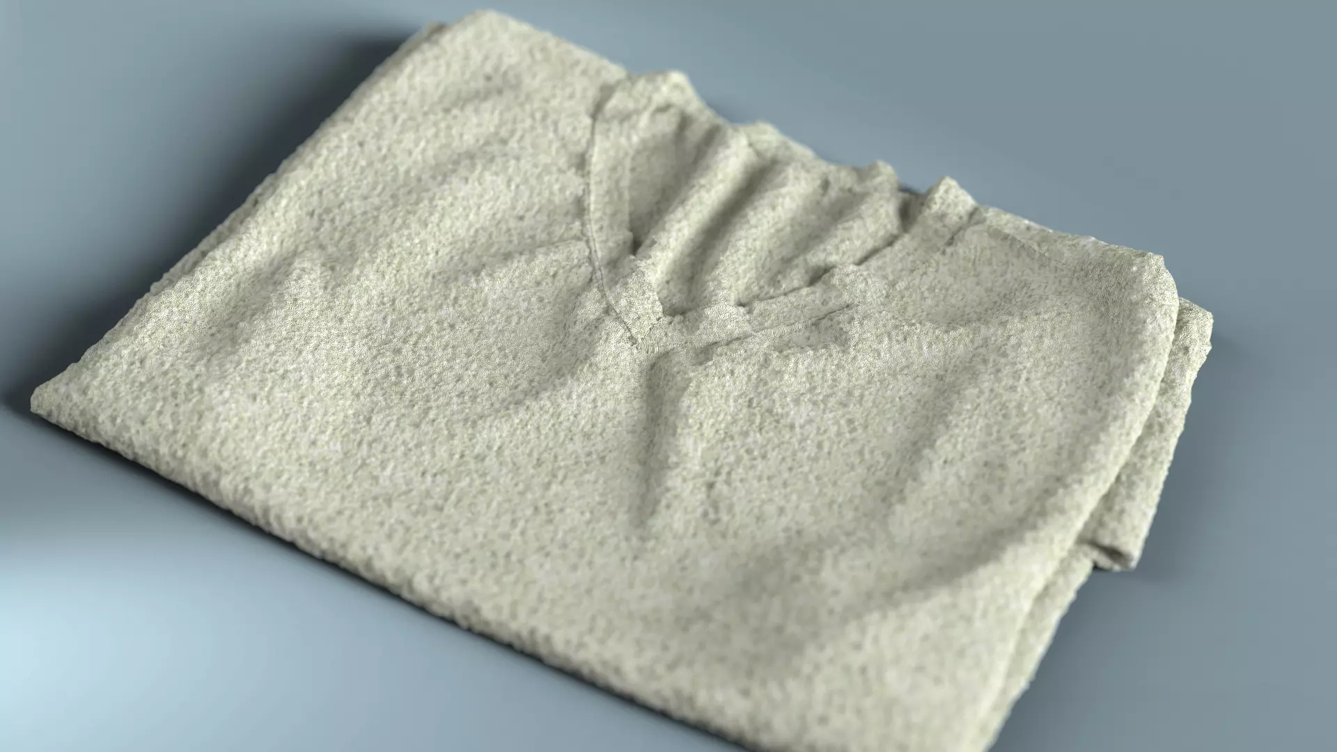 Folded T-shirt Free 3D model