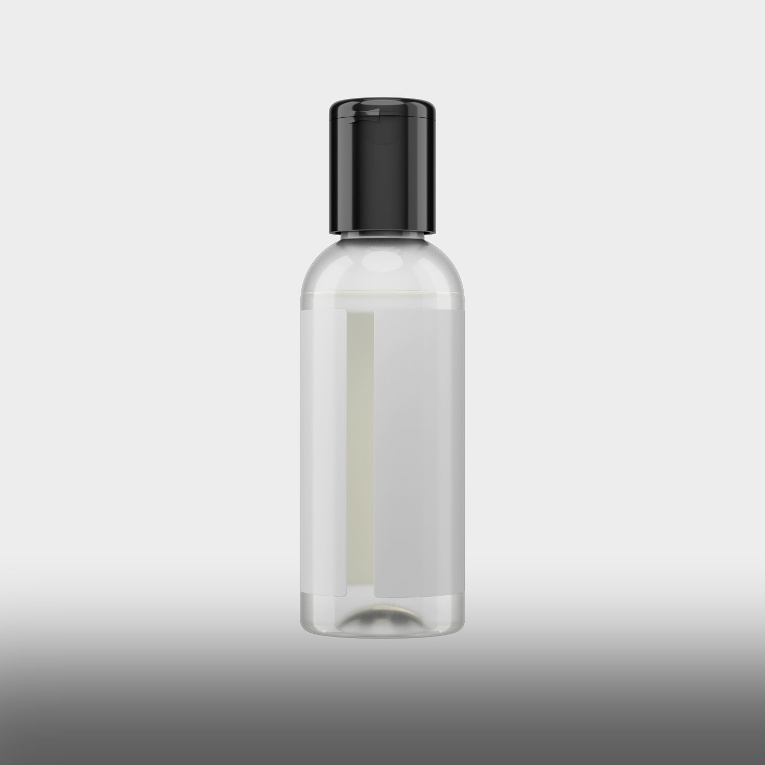 Bottle With Liquid 3D model_3