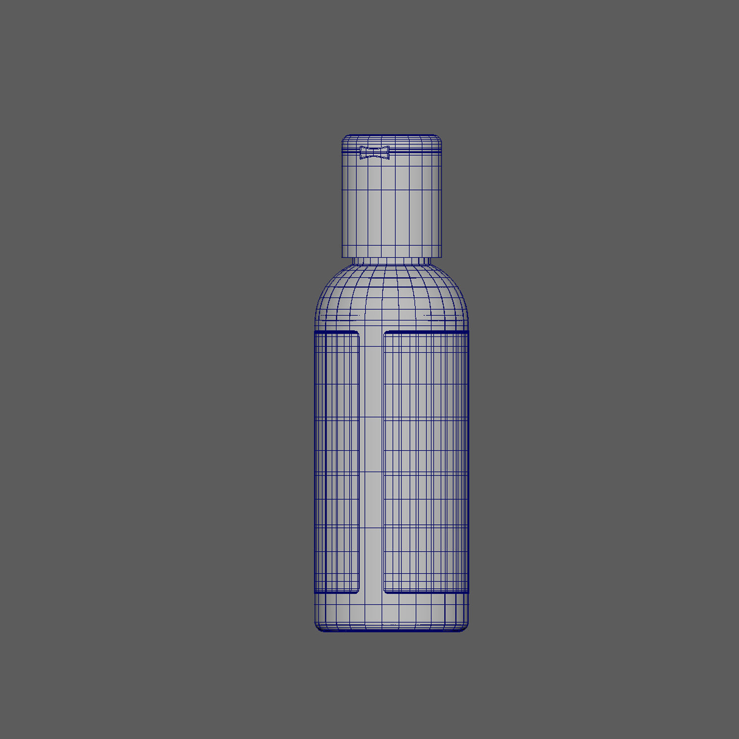 Bottle With Liquid 3D model_5
