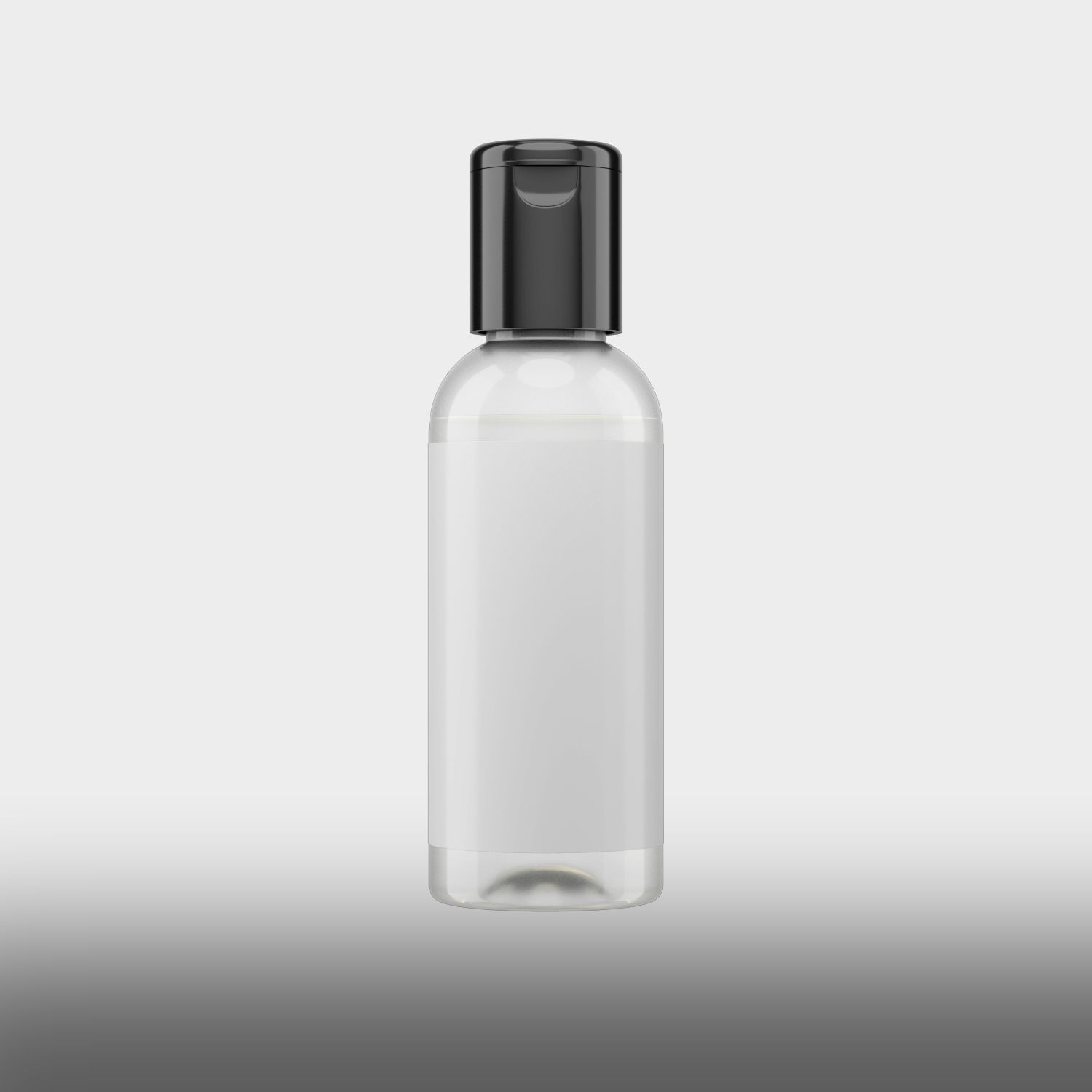 Bottle With Liquid 3D model_2