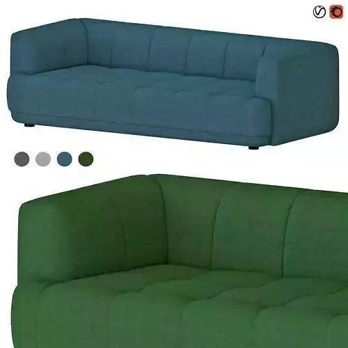 Hay Quilton Sofa  3D model