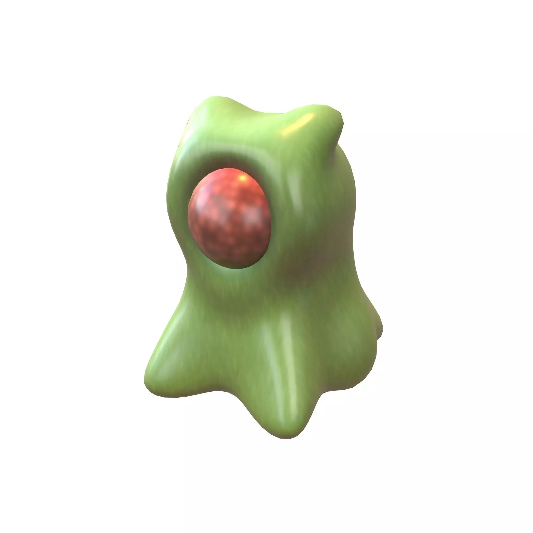 Cartoon Monster v4 001 Low-poly 3D model_0