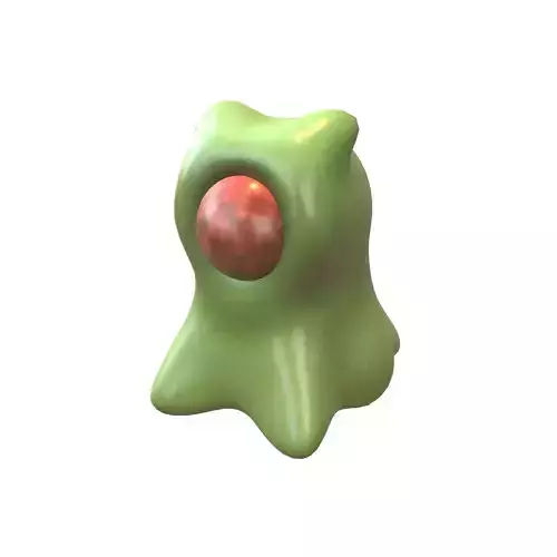 Cartoon Monster v4 001 Low-poly 3D model Cartoon Monster v4 001 Low-poly 3D model