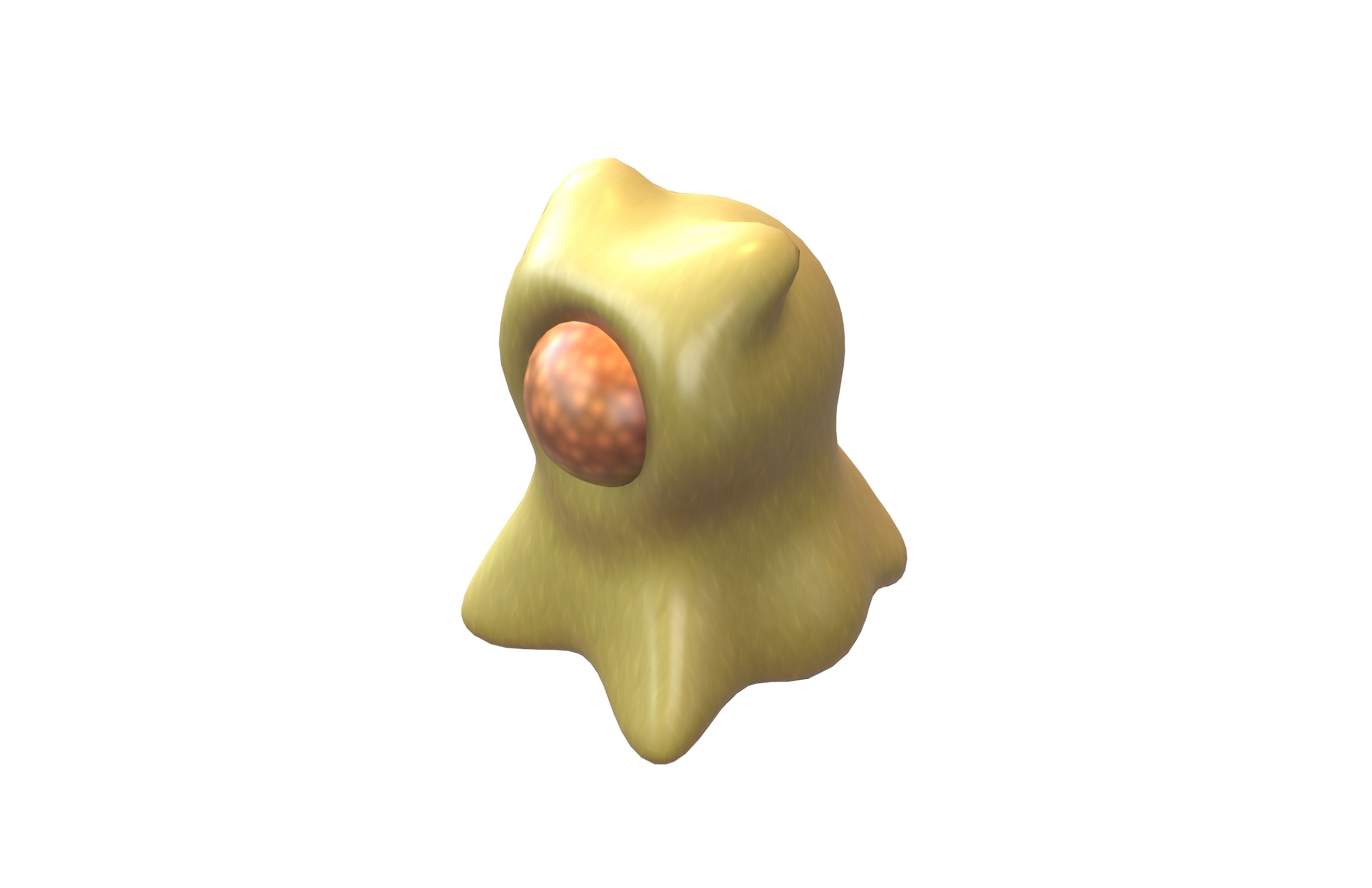 Cartoon Monster v4 002 Low-poly 3D model_3