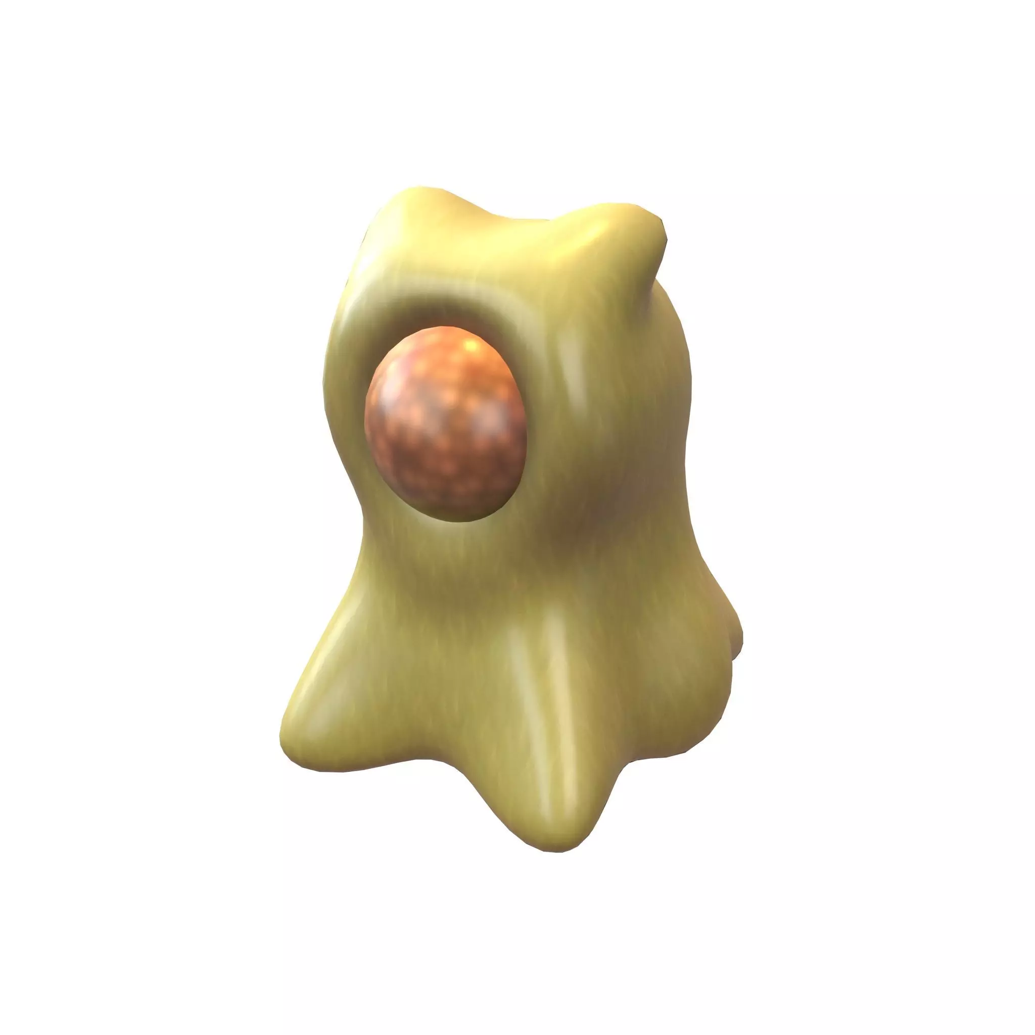 Cartoon Monster v4 002 Low-poly 3D model_0