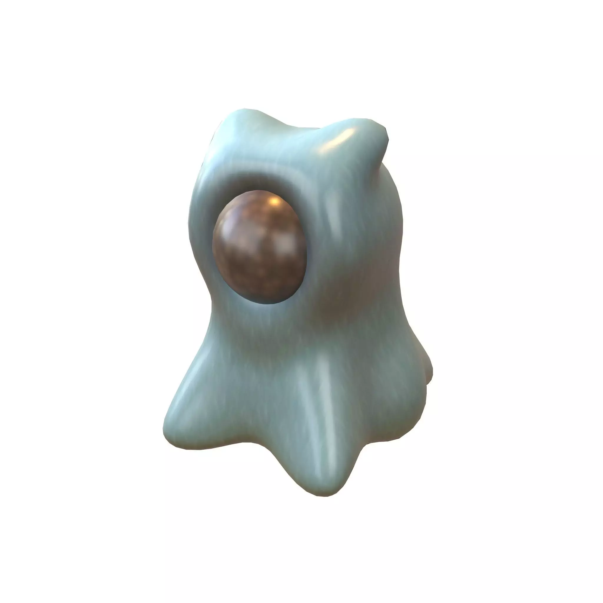 Cartoon Monster v4 003 Low-poly 3D model_0