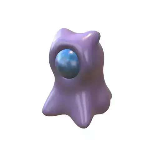 Cartoon Monster v4 004 Low-poly 3D model Cartoon Monster v4 004 Low-poly 3D model