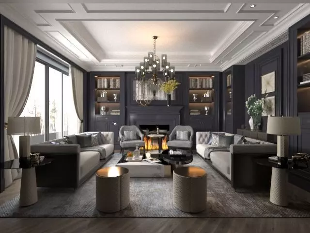 Classy Living 3D model