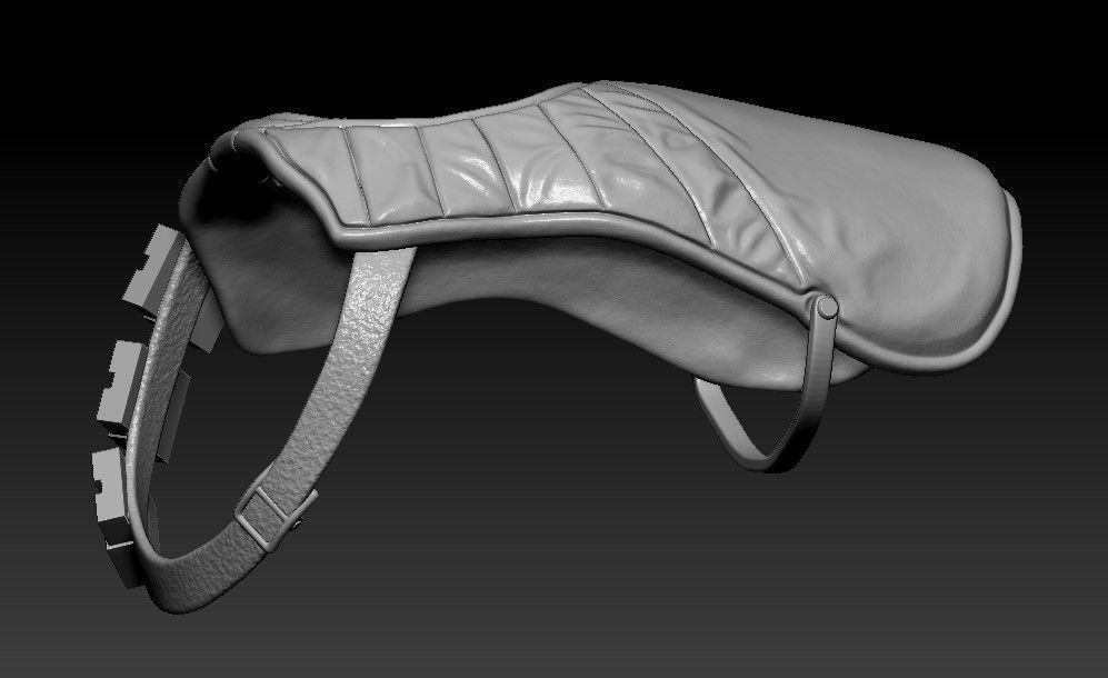 Purge Trooper Pauldron-folds One12 STL files 3D print model_1