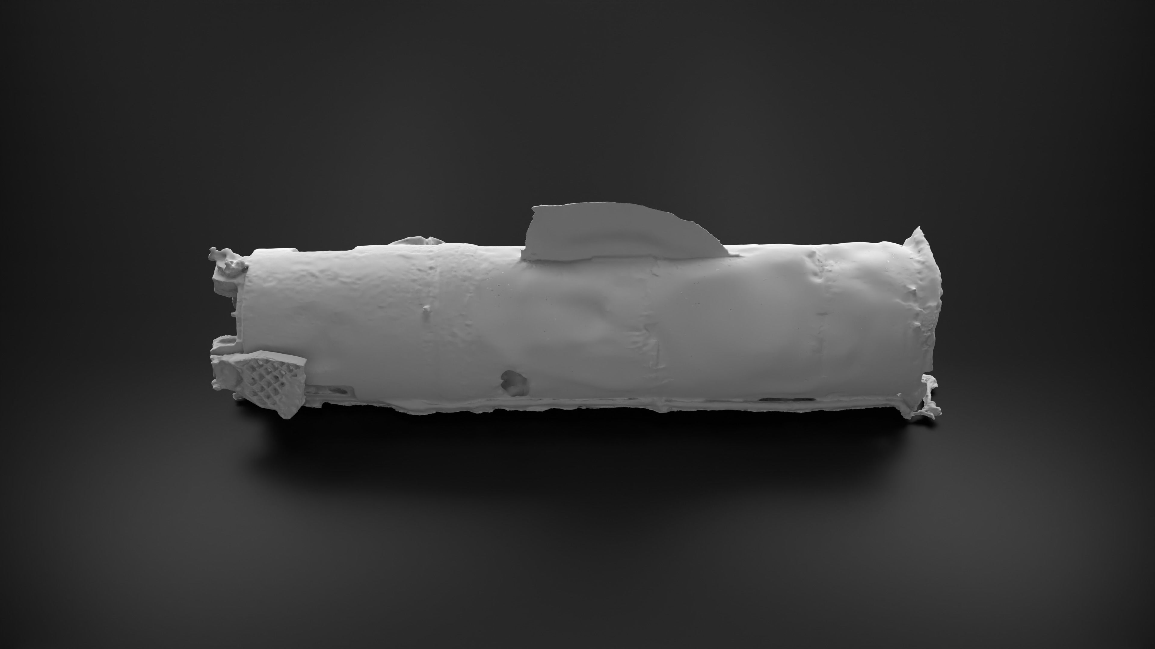 Destroyed OTR-21 SS-21 Scarab Tochka-U P2 Photoscan 3D model_21