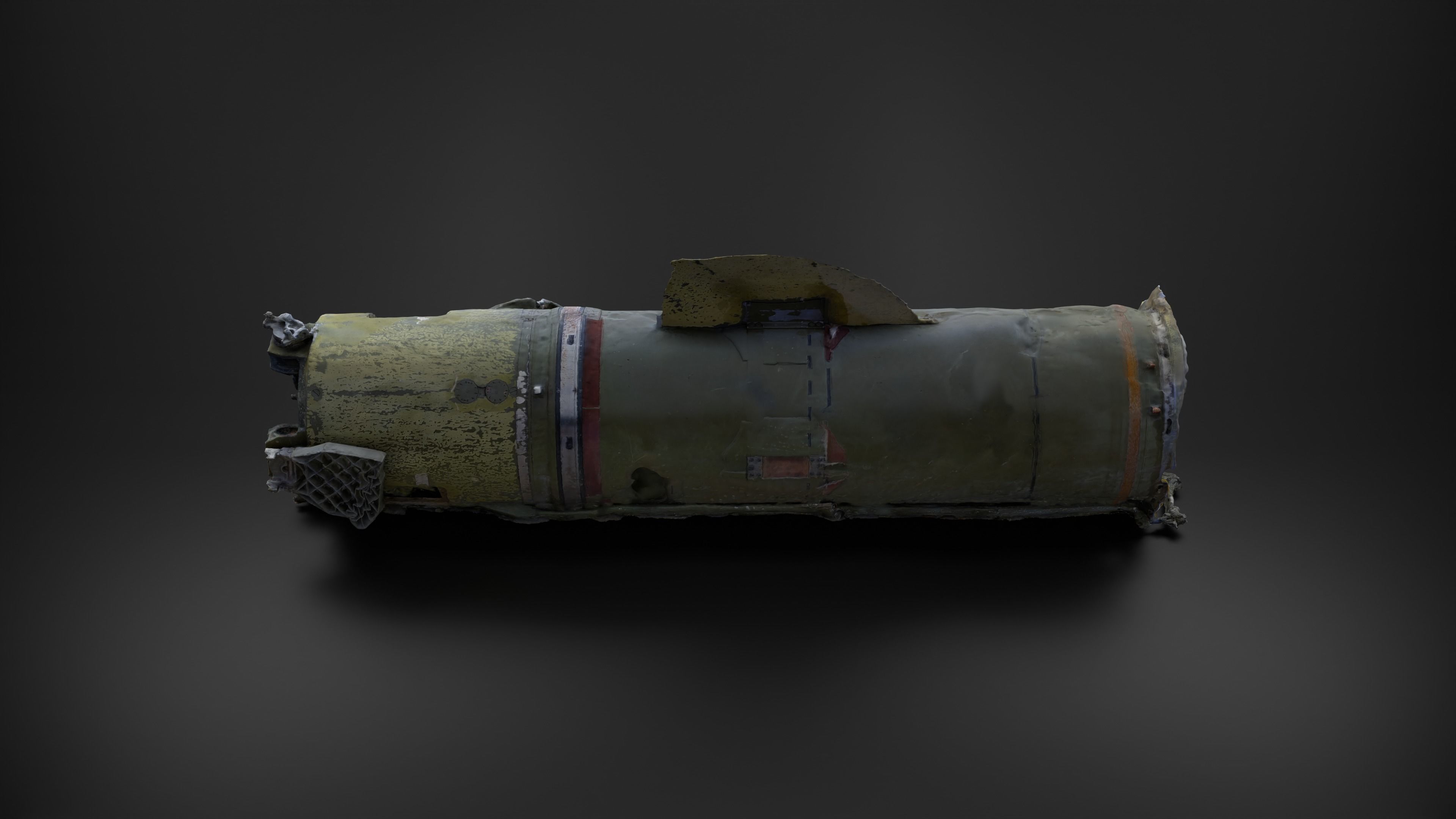 Destroyed OTR-21 SS-21 Scarab Tochka-U P2 Photoscan 3D model_20