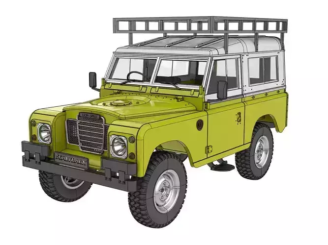 LAND ROVER SERIES III 88 MODEL SHORT VERSION
