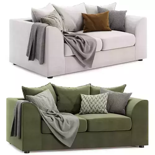 Holly 2 seater sofa 3D model