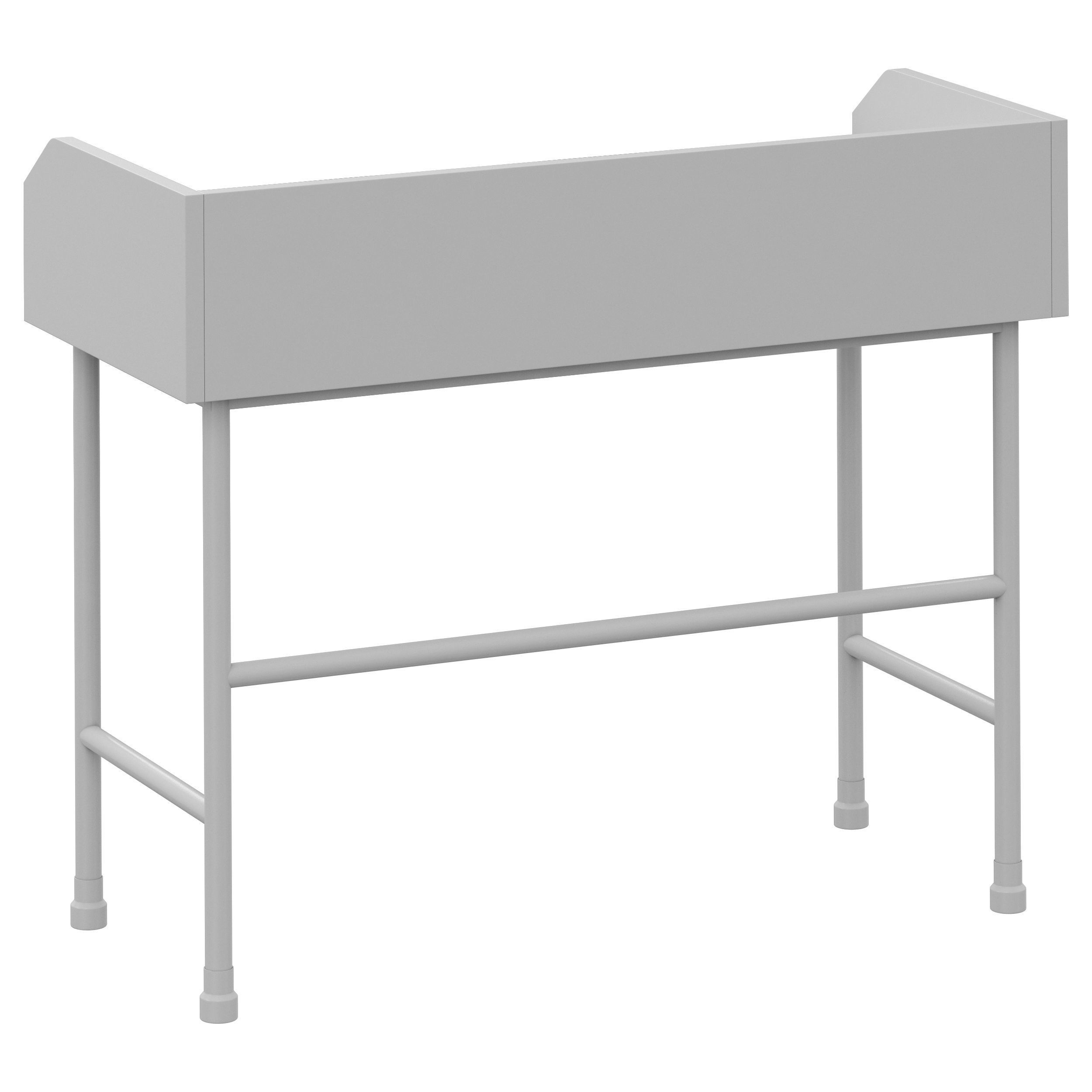 Ikea HAUGA desk 3D model_4