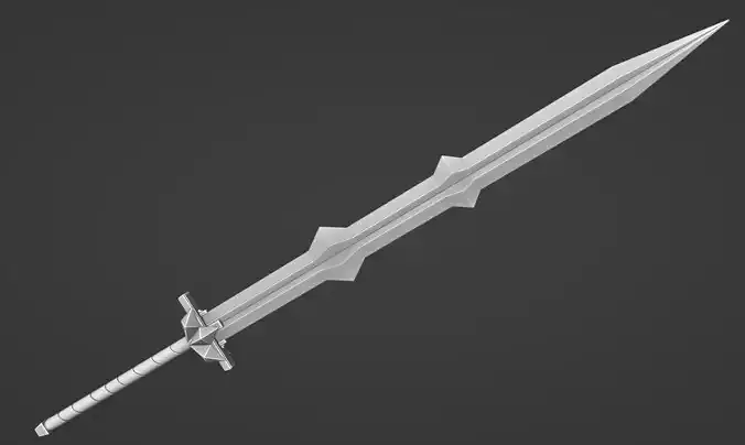 Crystal Sword Free Free 3D model
