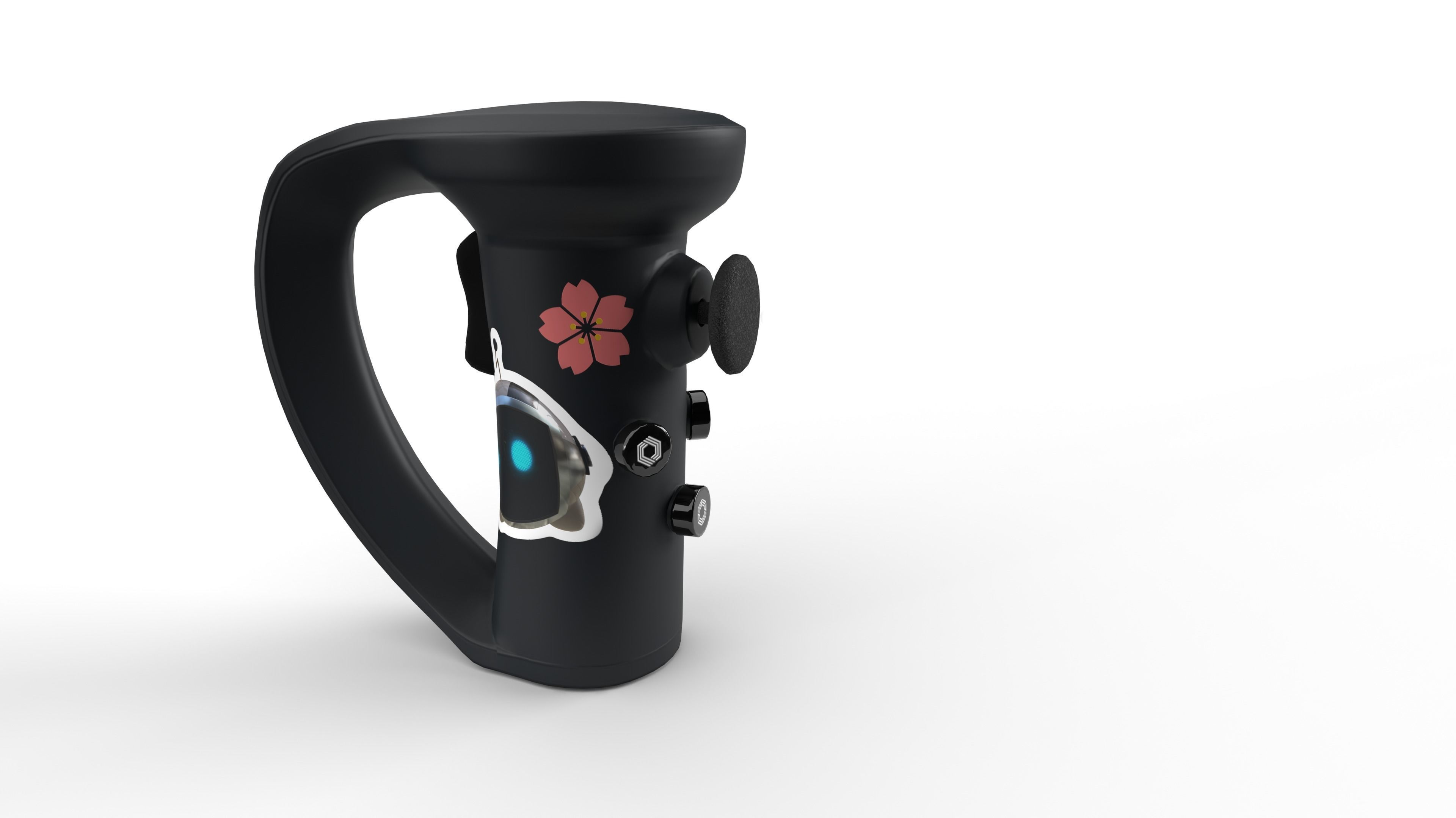 3D model VR Hand Controller joystick VR / AR / low-poly | CGTrader